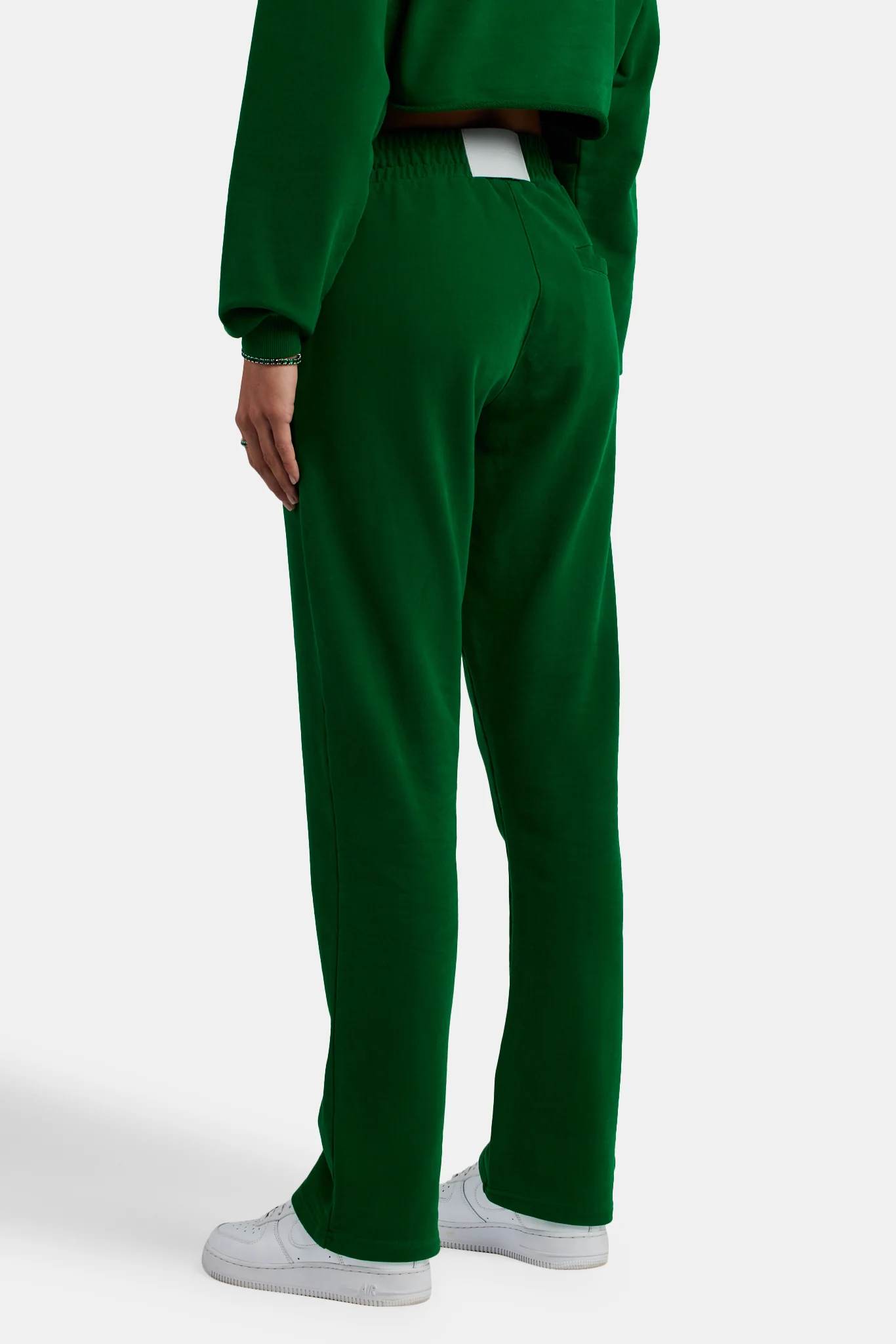 Straight Leg Jogger - Dark Green - Image 3