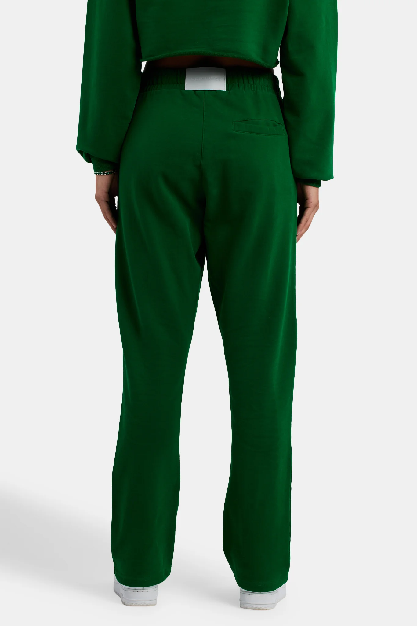 Straight Leg Jogger - Dark Green - Image 4