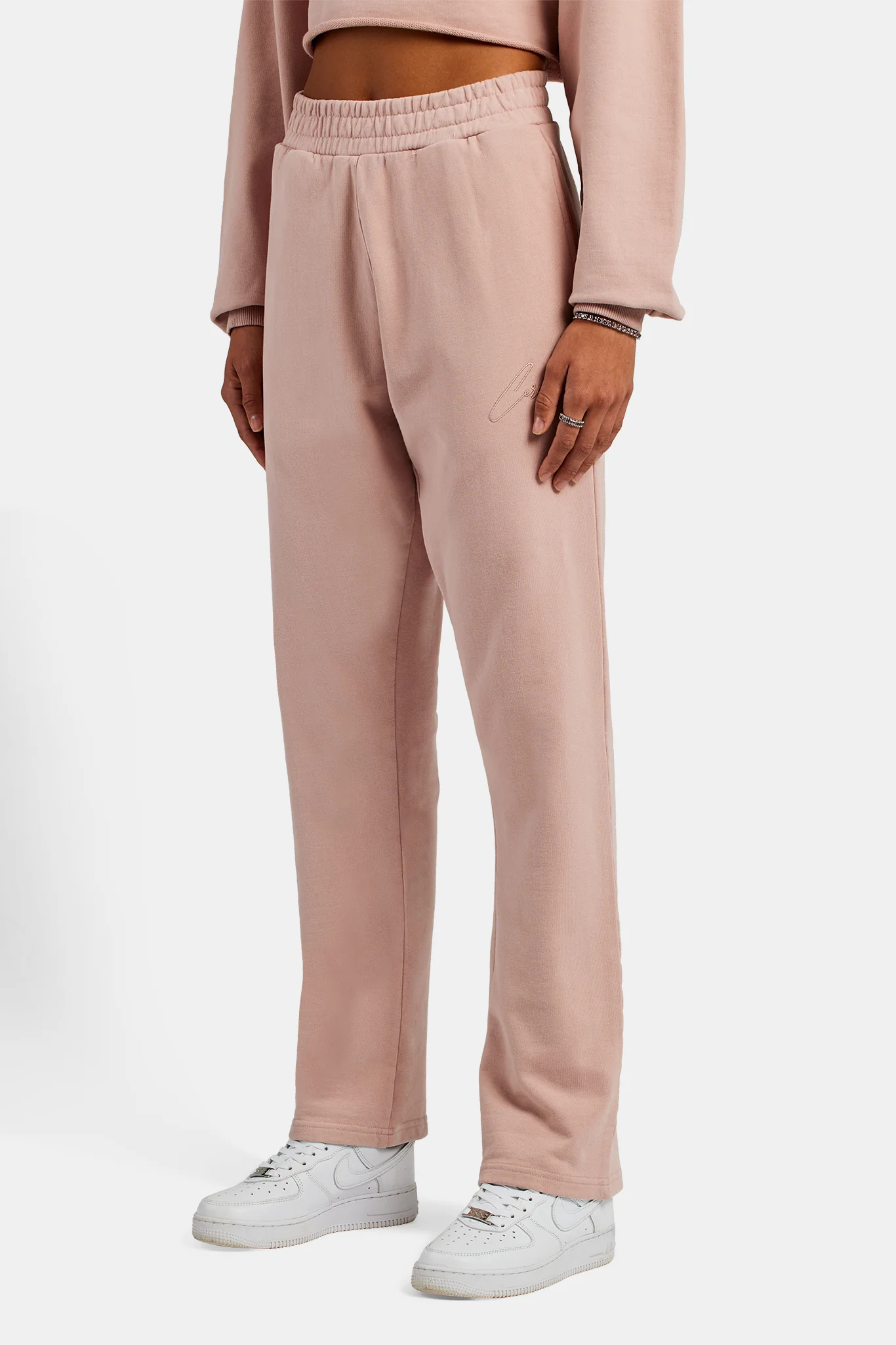 Straight Leg Jogger - Dusky Pink - Image 4