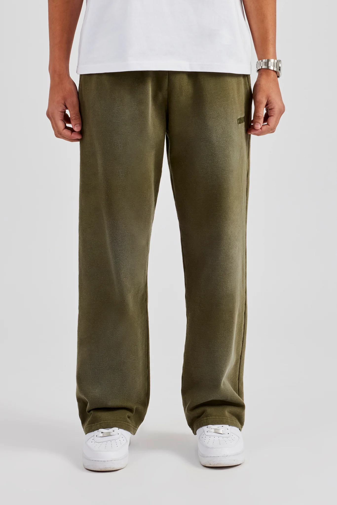 Straight Leg Jogger - Washed Green - Image 2