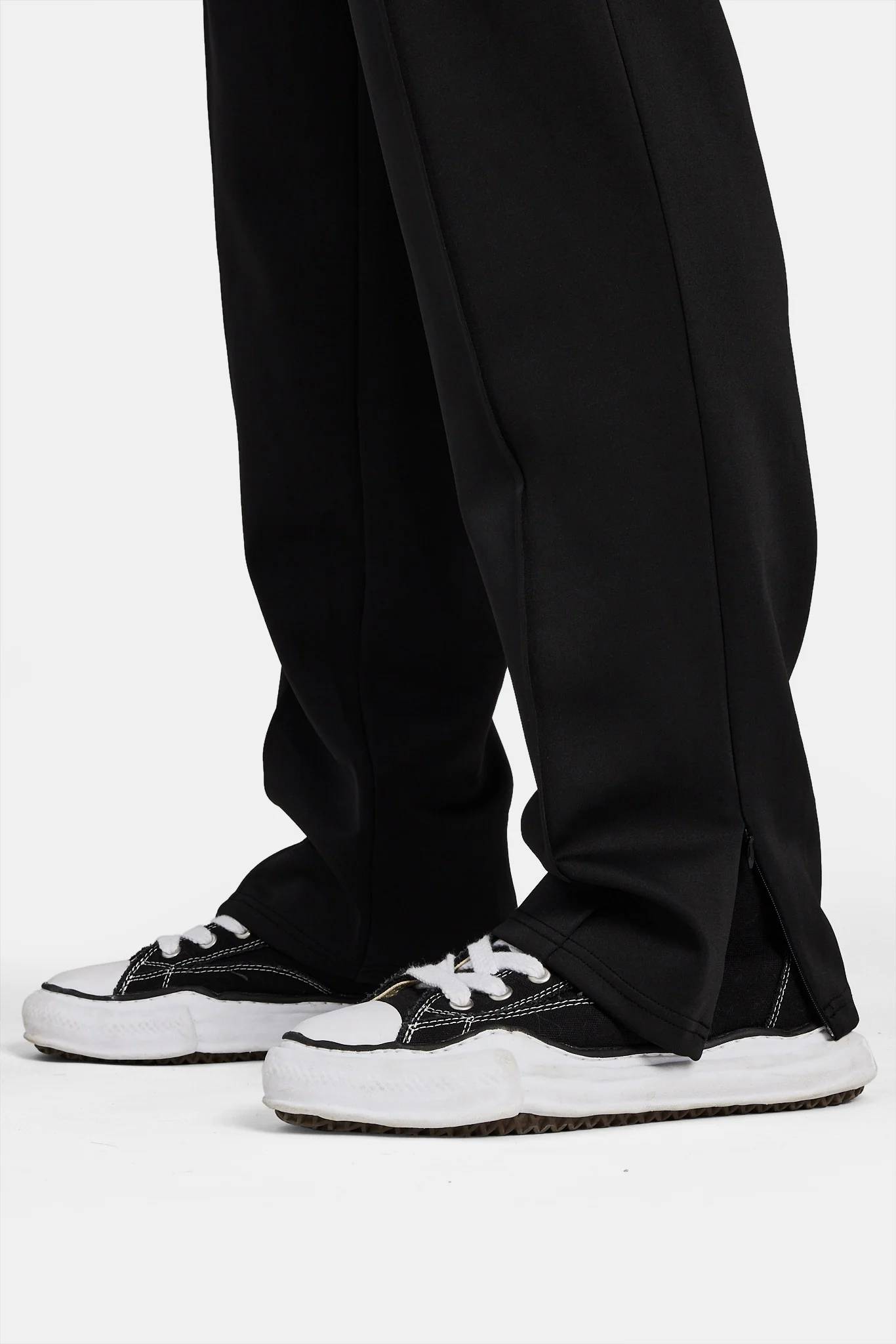 Straight Leg Track Pant - Black - Image 4