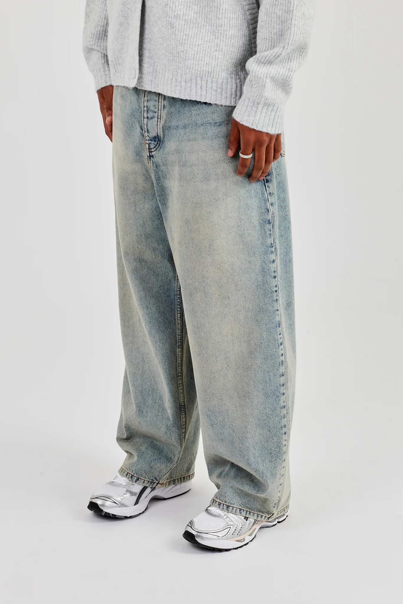 Super Baggy Jeans - Antique Wash - Image 3