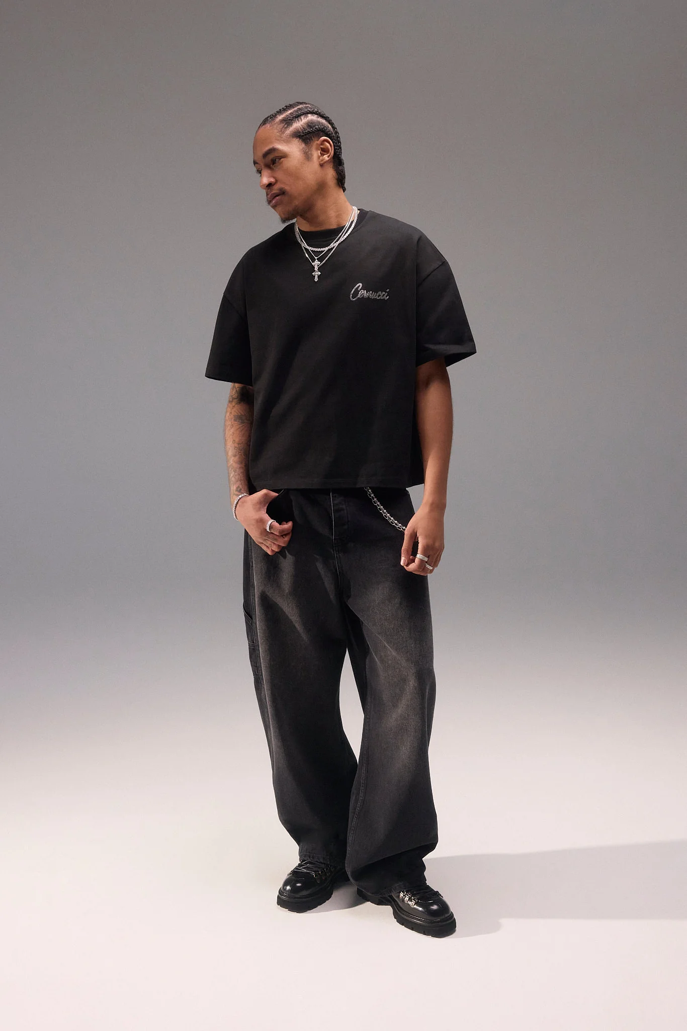 Swarovski Boxy T-Shirt - Image 2