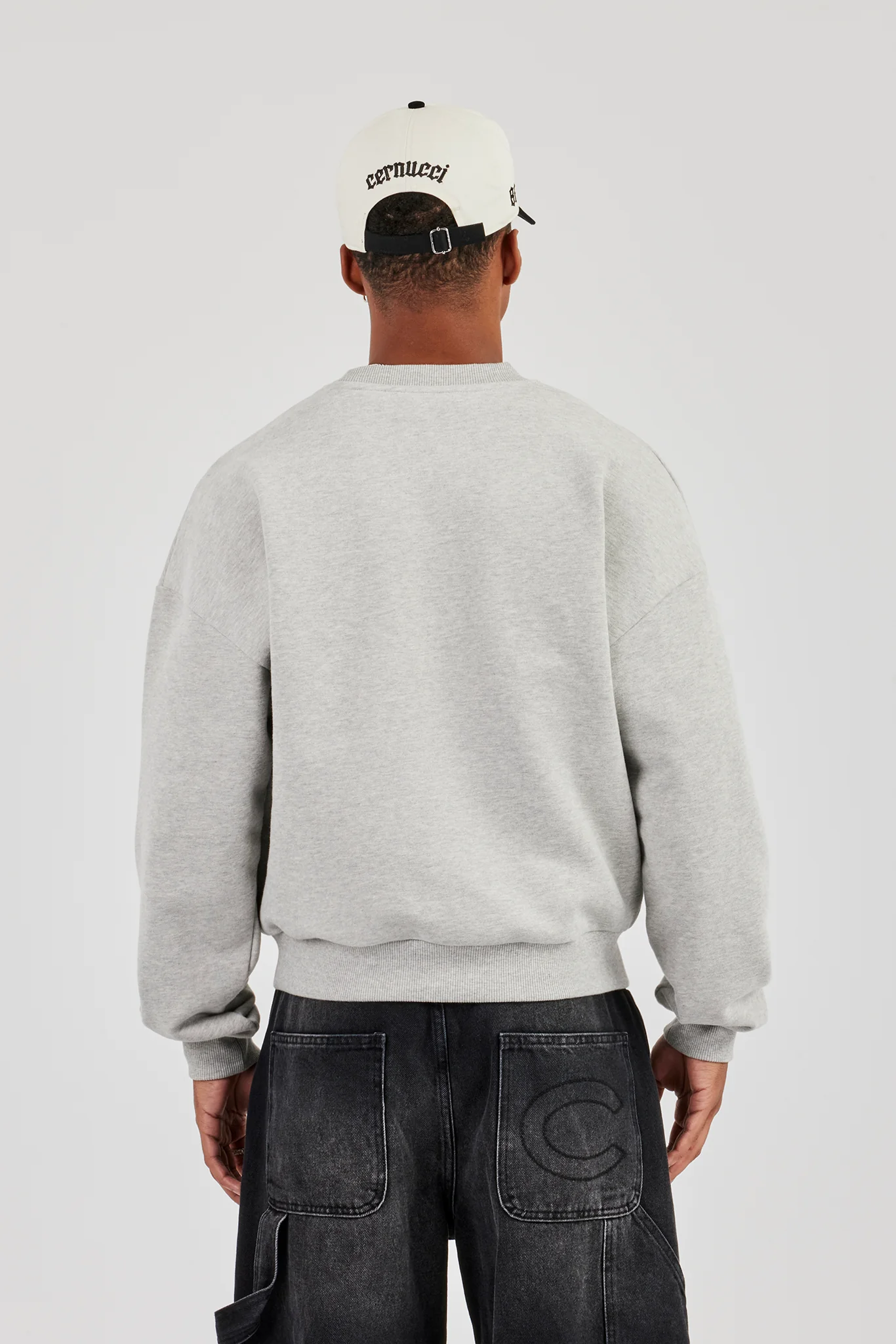 Sweater - Grey Marl - Image 3