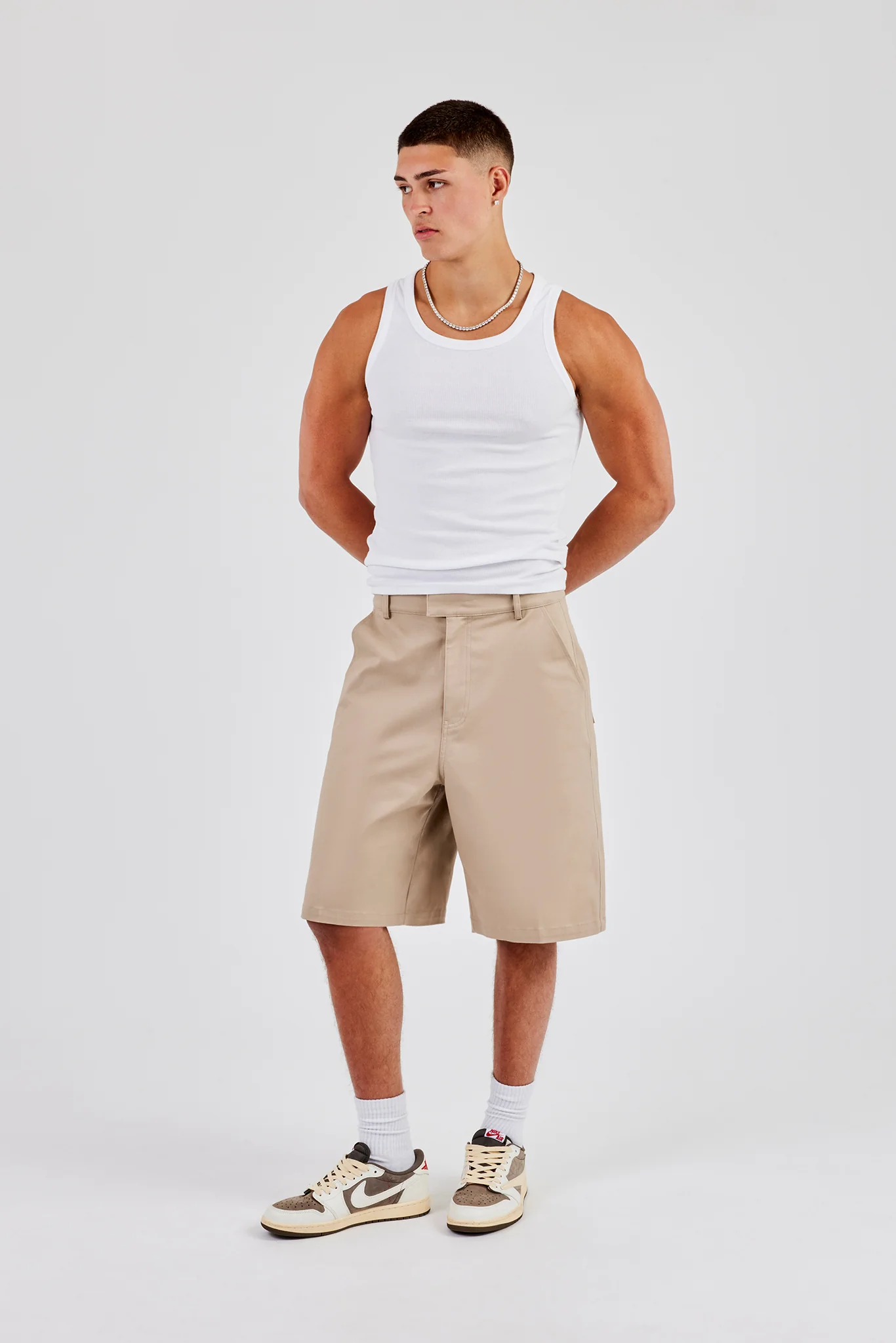Tailored Jort - Beige - Image 2