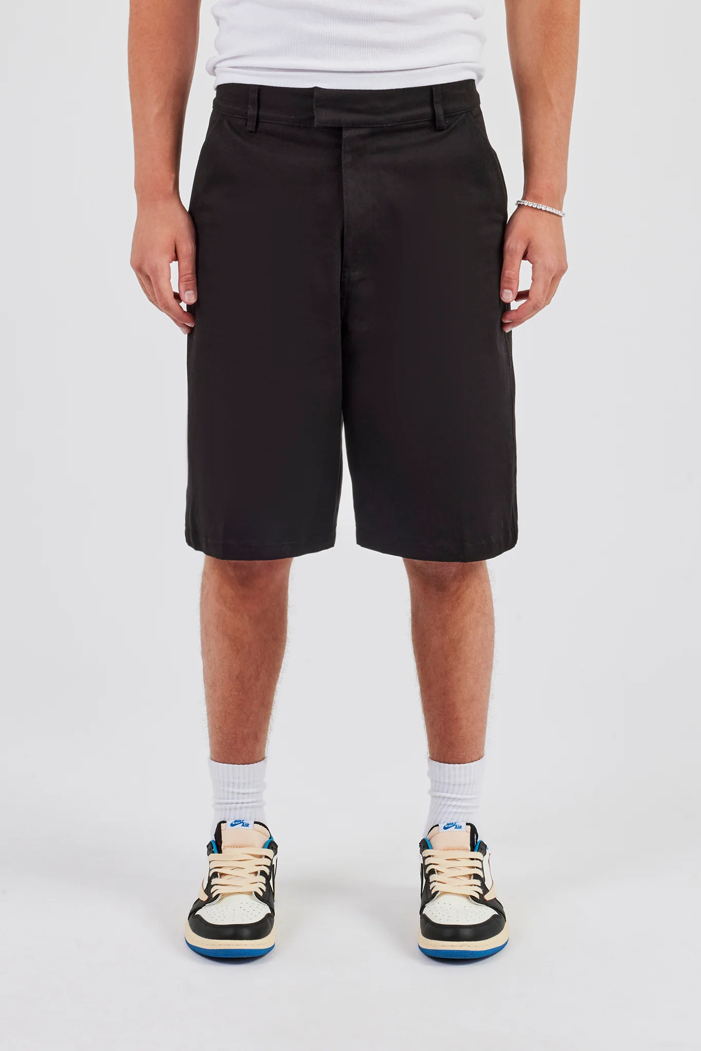 Tailored Jort - Black - Image 2