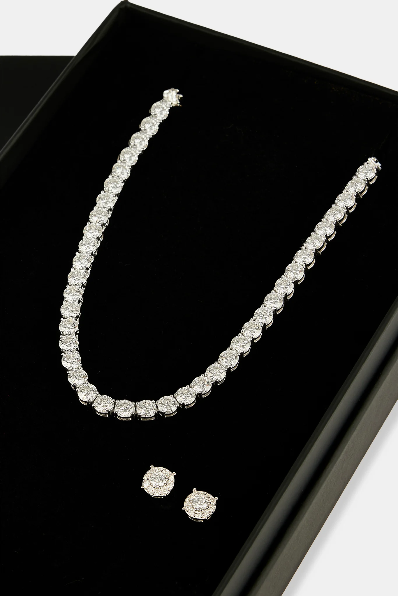 Tennis Chain, Bracelet & Stud - 5mm - Image 5