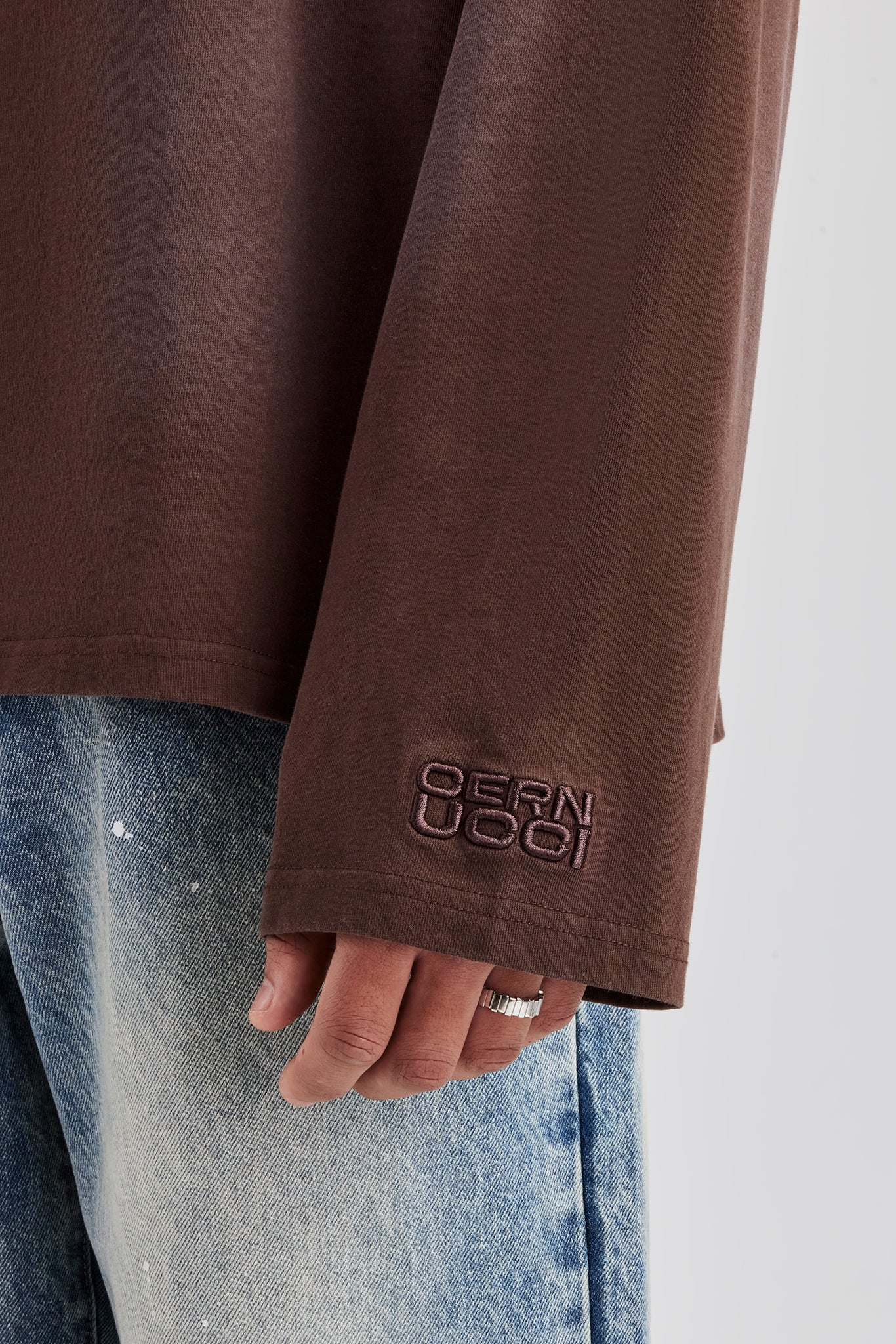 Washed Long Sleeve T-Shirt - Image 4