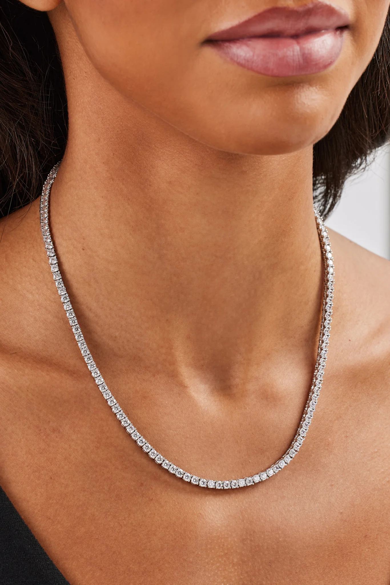 Womens 3mm Tennis Chain