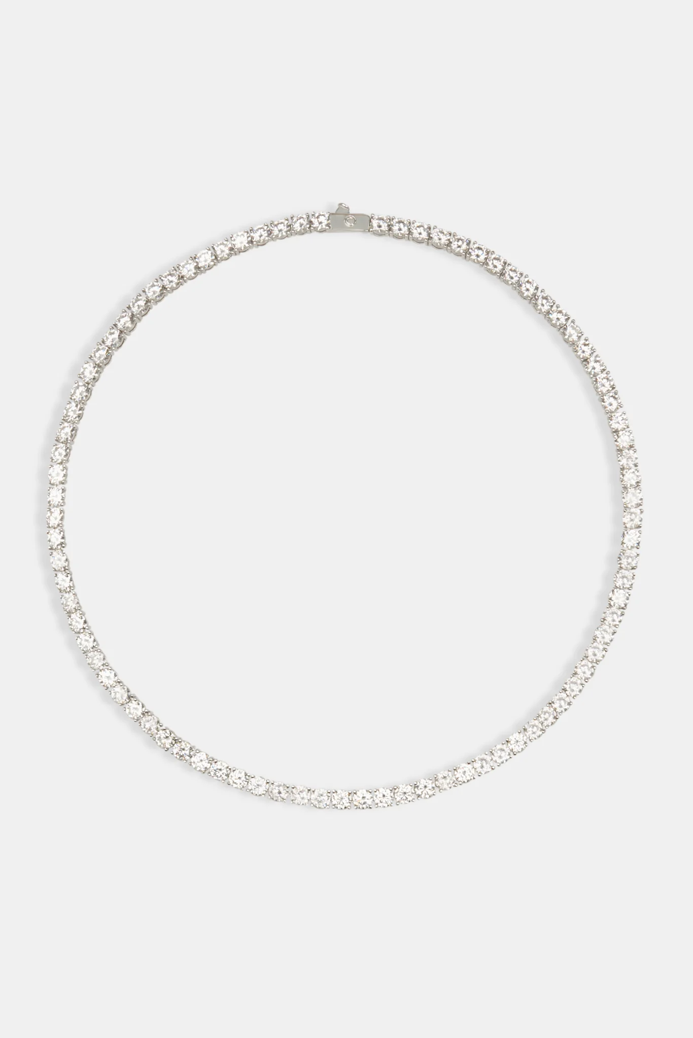 Womens Round Tennis Chain - Image 4