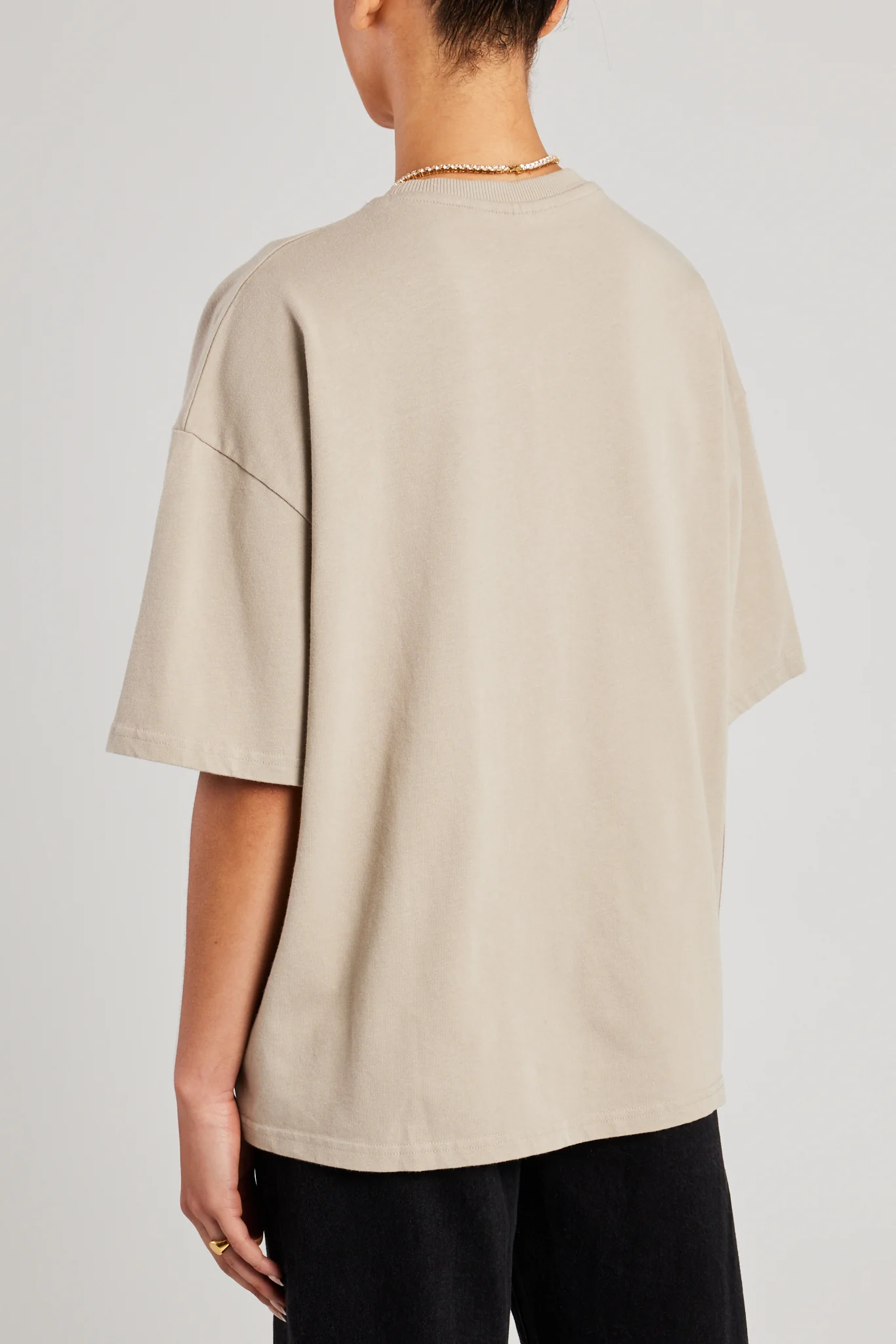 Oversized T-Shirt - Stone - Image 2