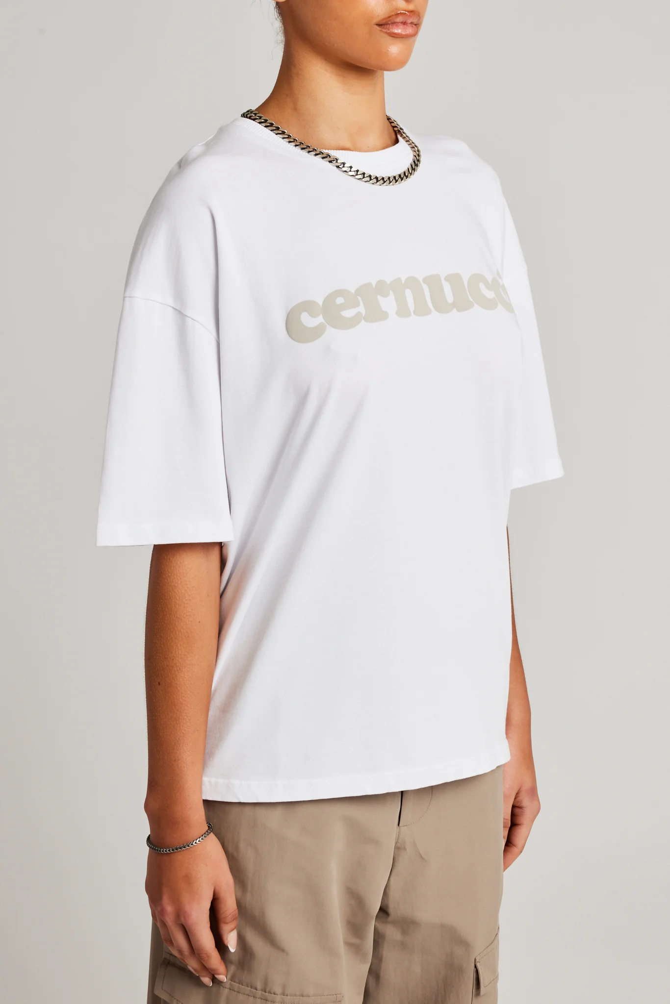 Oversized T-Shirt - White - Image 3